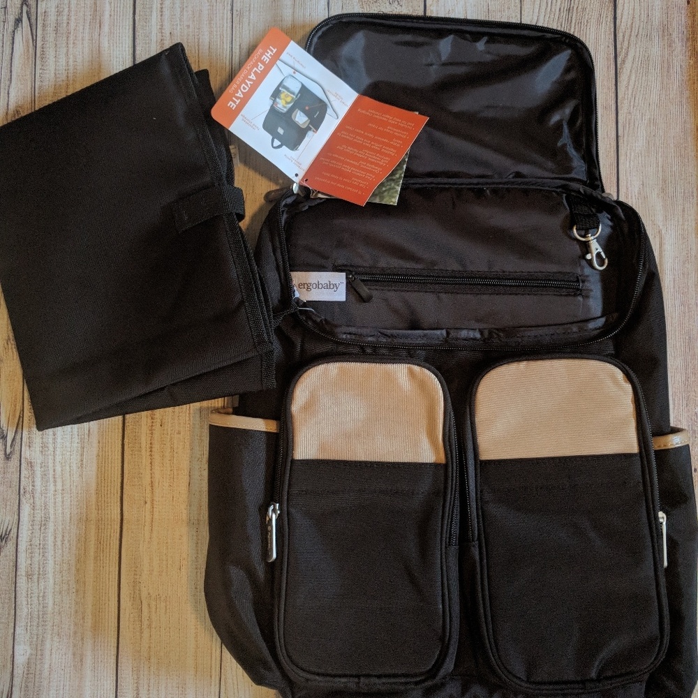 Ergobaby Playdate Diaper Bag Backpack NWT